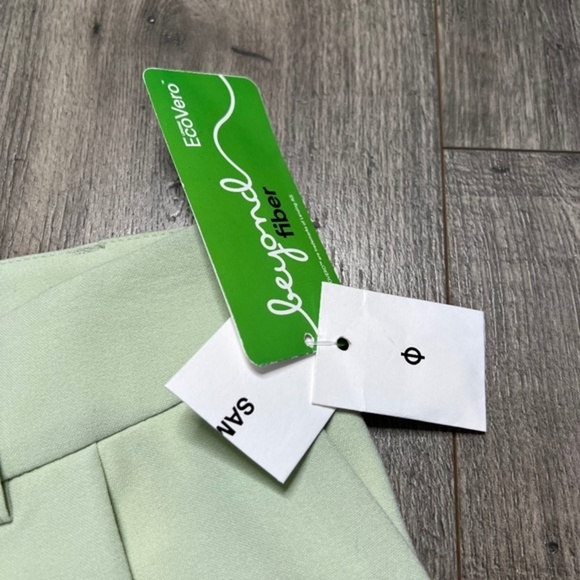 Samsøe & Samsøe NWT Samsoe Samsoe Fally Shorts Fog Green MSRP $143 - Picture 3 of 14